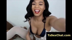 Nive Tits Ebony Transsexual Jerks Huge Dick Cam