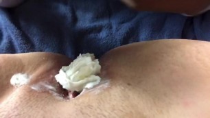 Whipped Cream Pussy Eating under Quarantine best Pussy Licker