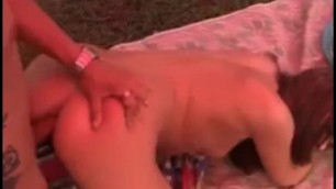 Student Sex at Outdoor Party in a Tent