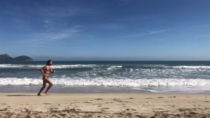 Running Naked on the Beach in Slow Motion
