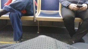 Big Dick Bulge on Train 3