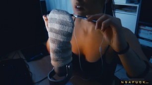 ASMR JOI Relaxation and Jerking instructions IN FRENCH