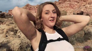 Molly Pills - Big Butt Amateur POV Hiking Caught Public 2